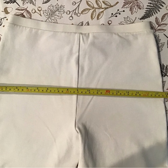 Chico's Cream and black Fabulously Slimming Pants. 2 pair - Picture 6 of 11